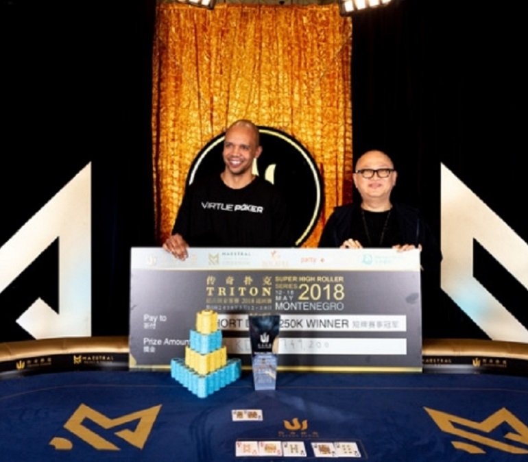Phil Ivey Wins 2018 Triton Poker Short Deck Event in Montenegro